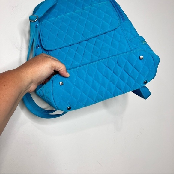 Vera Bradley teal‎ small backpack main image 7